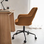 Voir la diapositive 3 : SWEEEK Chaise de bureau à roulettes, Jim, L 60 x P 62 x H 89 / 99cm.
