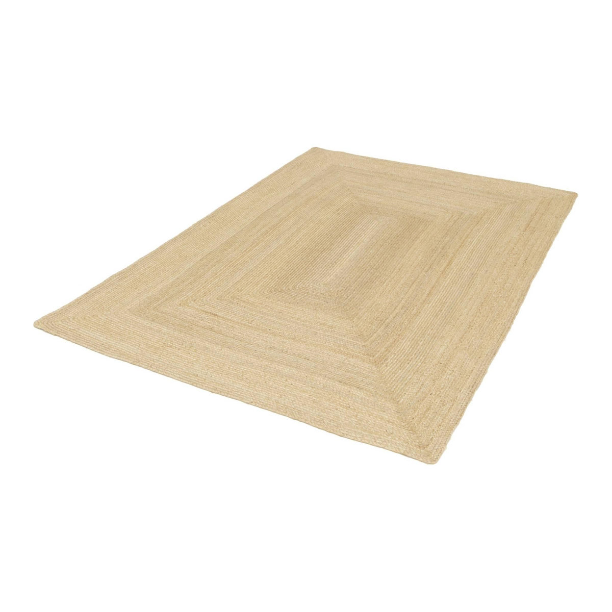 SWEEEK Tapis intérieur PADMA rectangulaire jute, naturel, différentes tailles, tissé plat