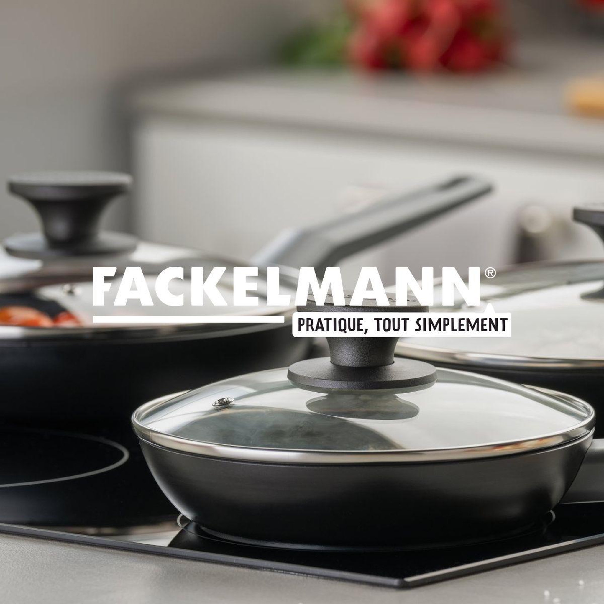 Voir la diapositive 5 : Fackelmann Couvercle de cuisson en verre 28 cm fackelmann