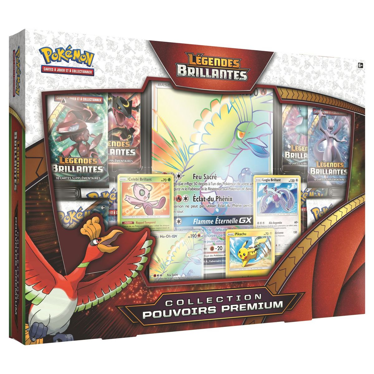 ASMODEE Coffret Pokémon Ho-Oh GX SL
