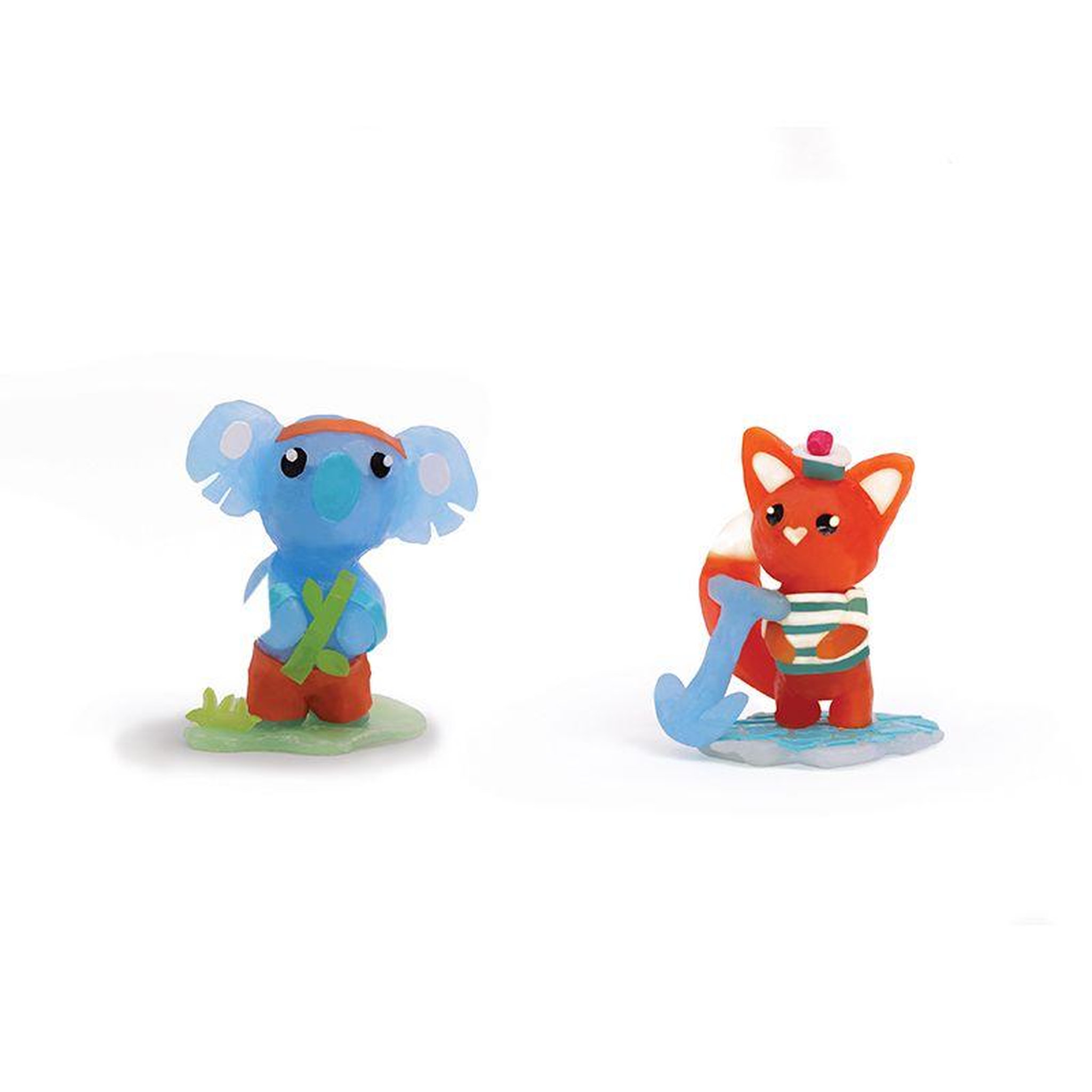Voir la diapositive 3 : Graine créative Kit DIY Bougies a modeler - Petits animaux