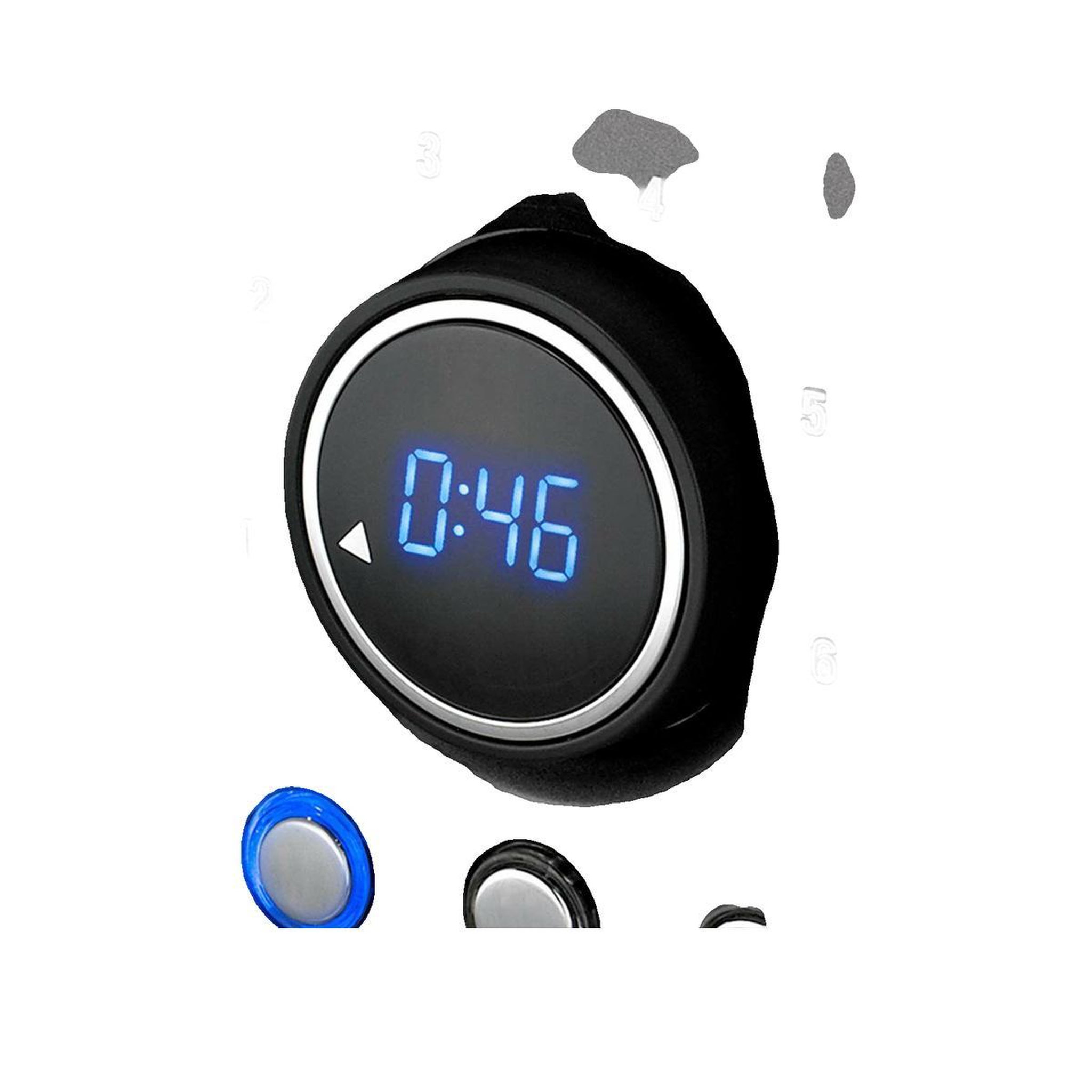 Voir la diapositive 2 : HAGER Grille-pain Haeger Future Plus Noir