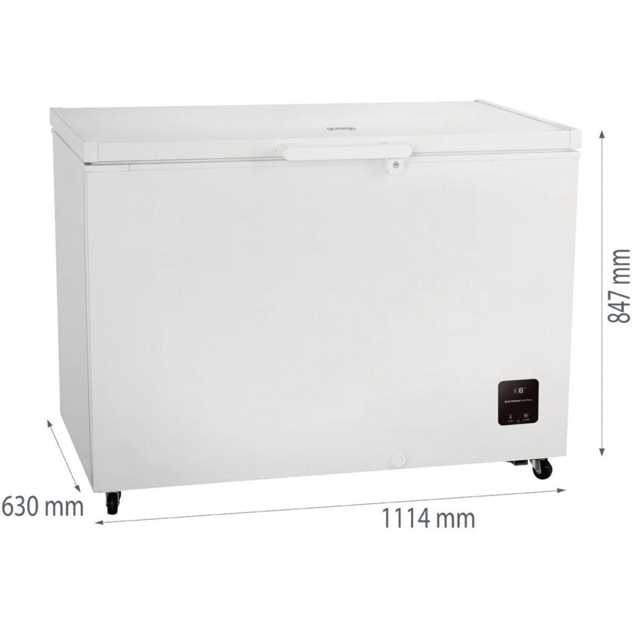 Voir la diapositive 5 : GORENJE Congélateur coffre fh30eaw