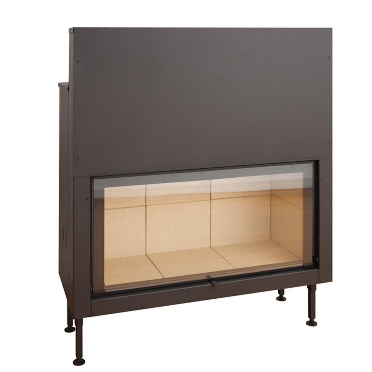 TERMOFOC INSERT Large Vision C-1150ES porte Guillotine - Puissance 16kW