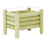 Voir la diapositive 6 : VIDAXL Lit sureleve de jardin Bois de pin impregne 60x40x42 cm
