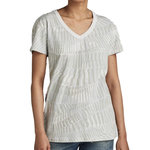 G-Star Raw T-shirt Gris Femme All Over Print D21210. Coloris disponibles : Blanc