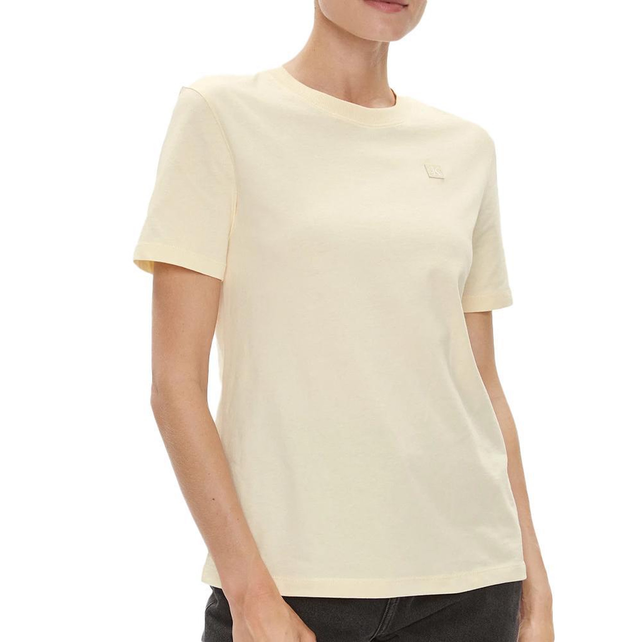 Voir la diapositive 1 : CALVIN KLEIN JEANS T-shirt Beige Femme Calvin Klein Jeans Ck Embro
