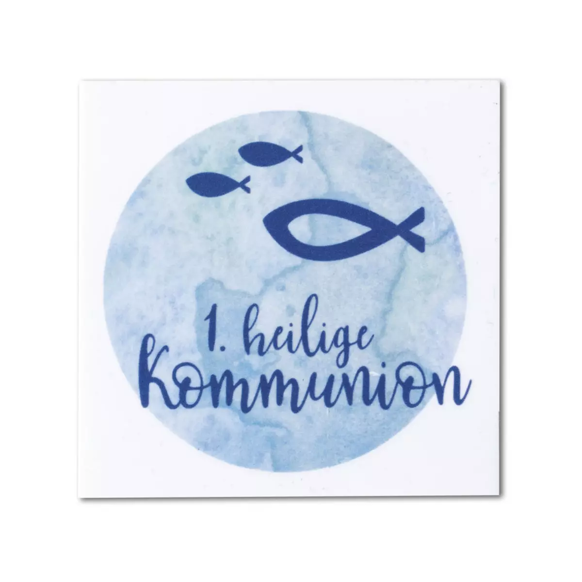 Rayher Motifs cire Watercolor - Sainte communion, bleu clair, 6,7x6,7cm, 1 pce.