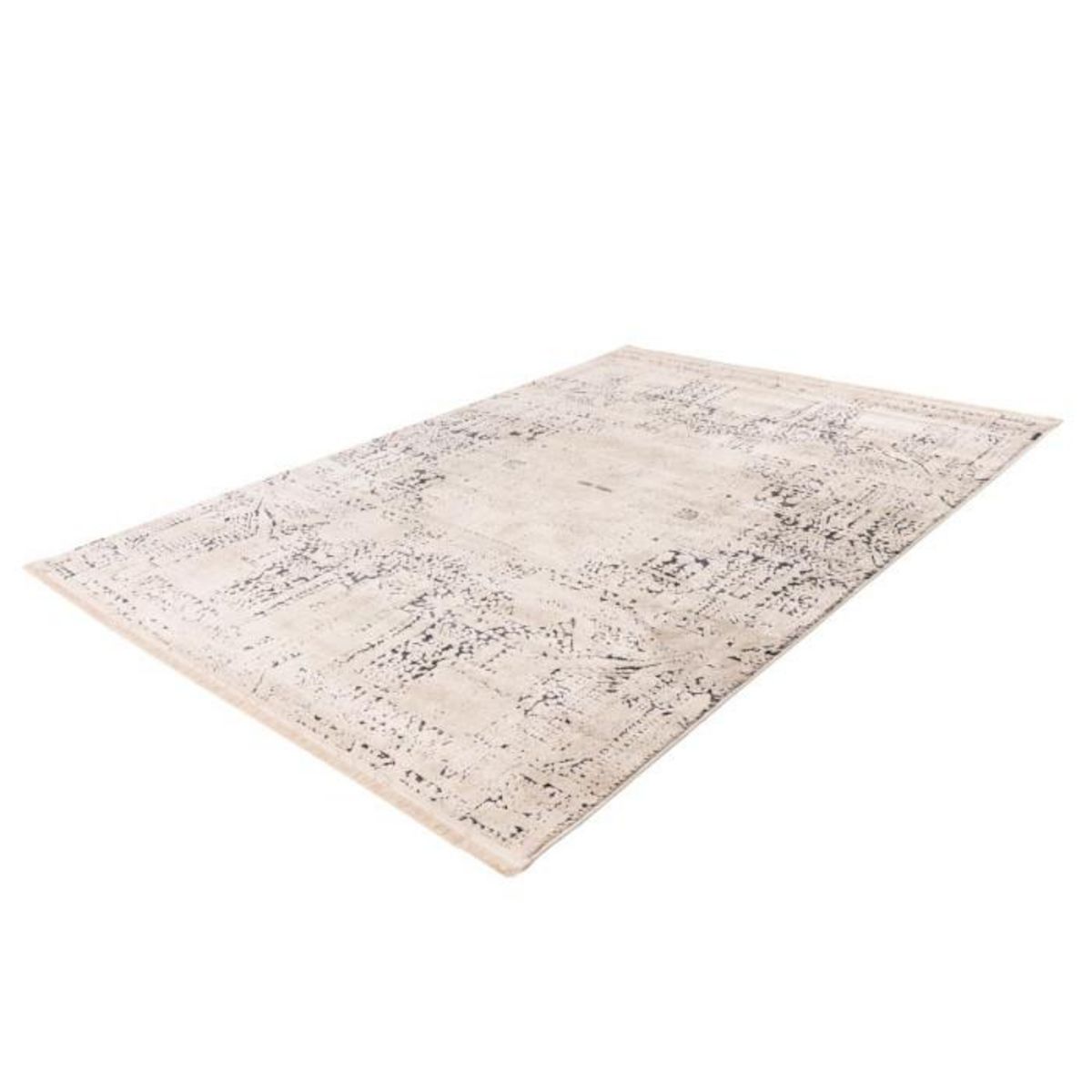 Paris Prix Tapis Imprimé Vintage  Palace  Gris
