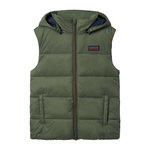 NAME IT Doudoune sans manche Kaki Garçon Name it Vest. Coloris disponibles : Vert
