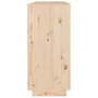 Voir la diapositive 4 : VIDAXL Buffet 110x34x75 cm bois massif de pin