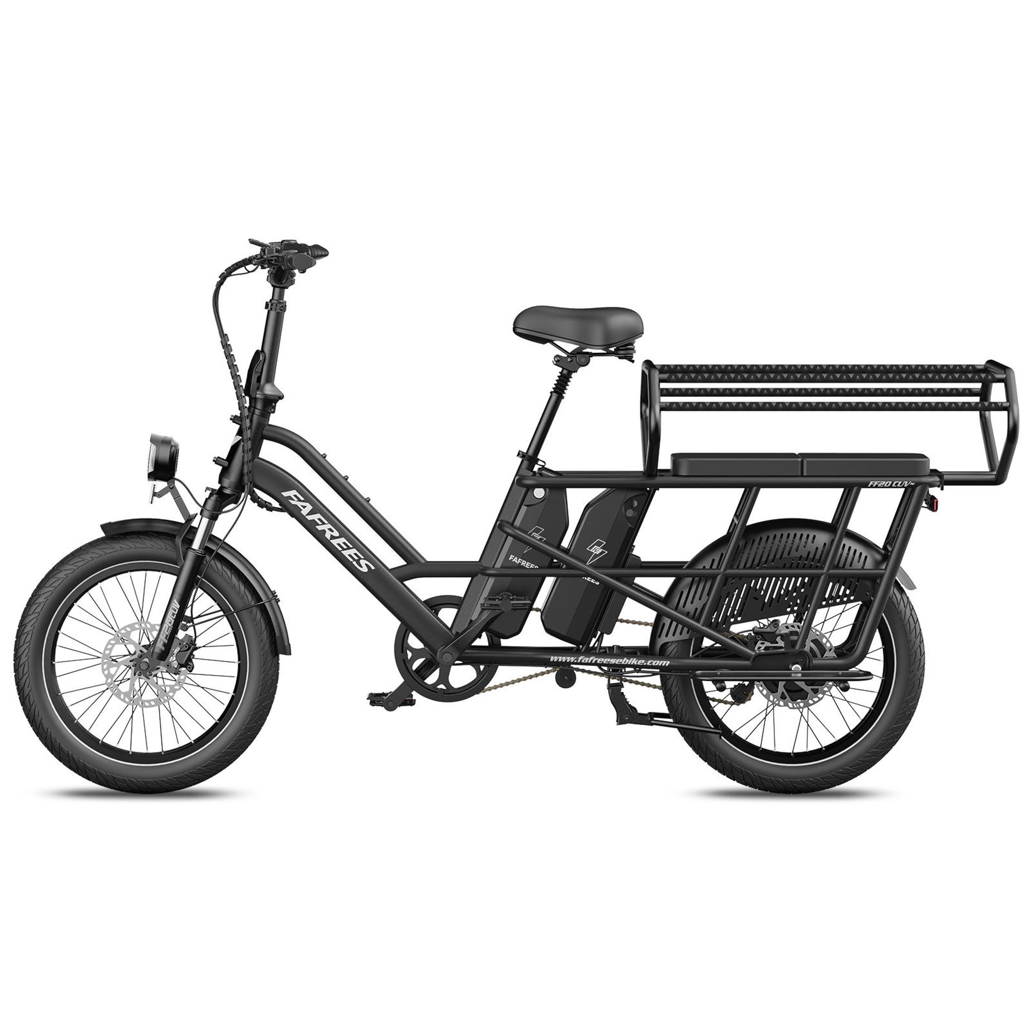 Voir la diapositive 2 : FAFREES Vélo utilitaire électrique fafrees ff20 cuv