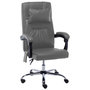 Voir la diapositive 1 : VIDAXL Chaise de bureau de massage Anthracite Similicuir