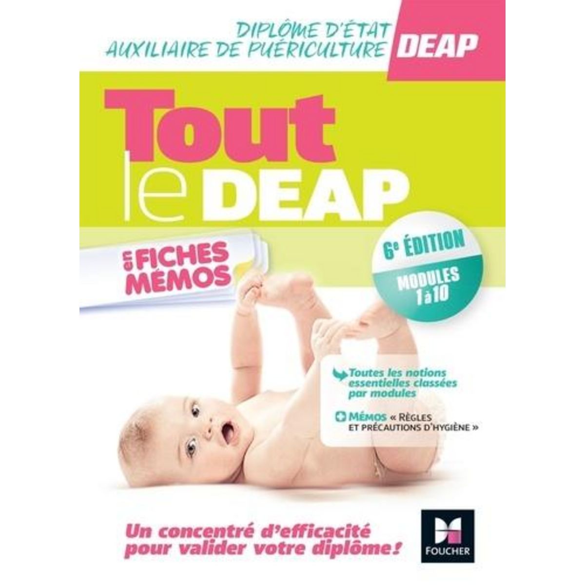 TOUT LE DEAP EN FICHES MEMOS. MODULES 1 A 10, 6E EDITION, Abbadi Kamel