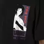 CAPSLAB T-shirt en coton homme relax fit avec print Naruto Shippuden Sasuke