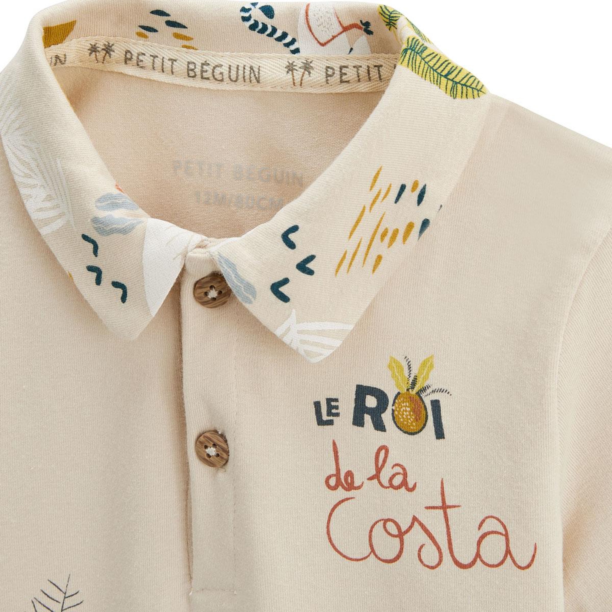 Voir la diapositive 3 : Petit Béguin Polo enfant Costa