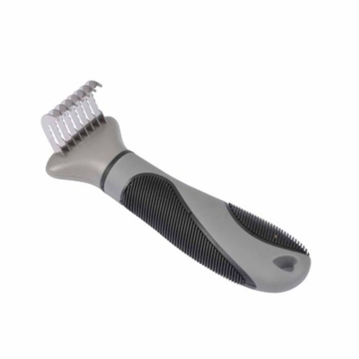 Paris Prix Brosse de Toilettage  Etrille à Démêler  15cm Gris & Noir