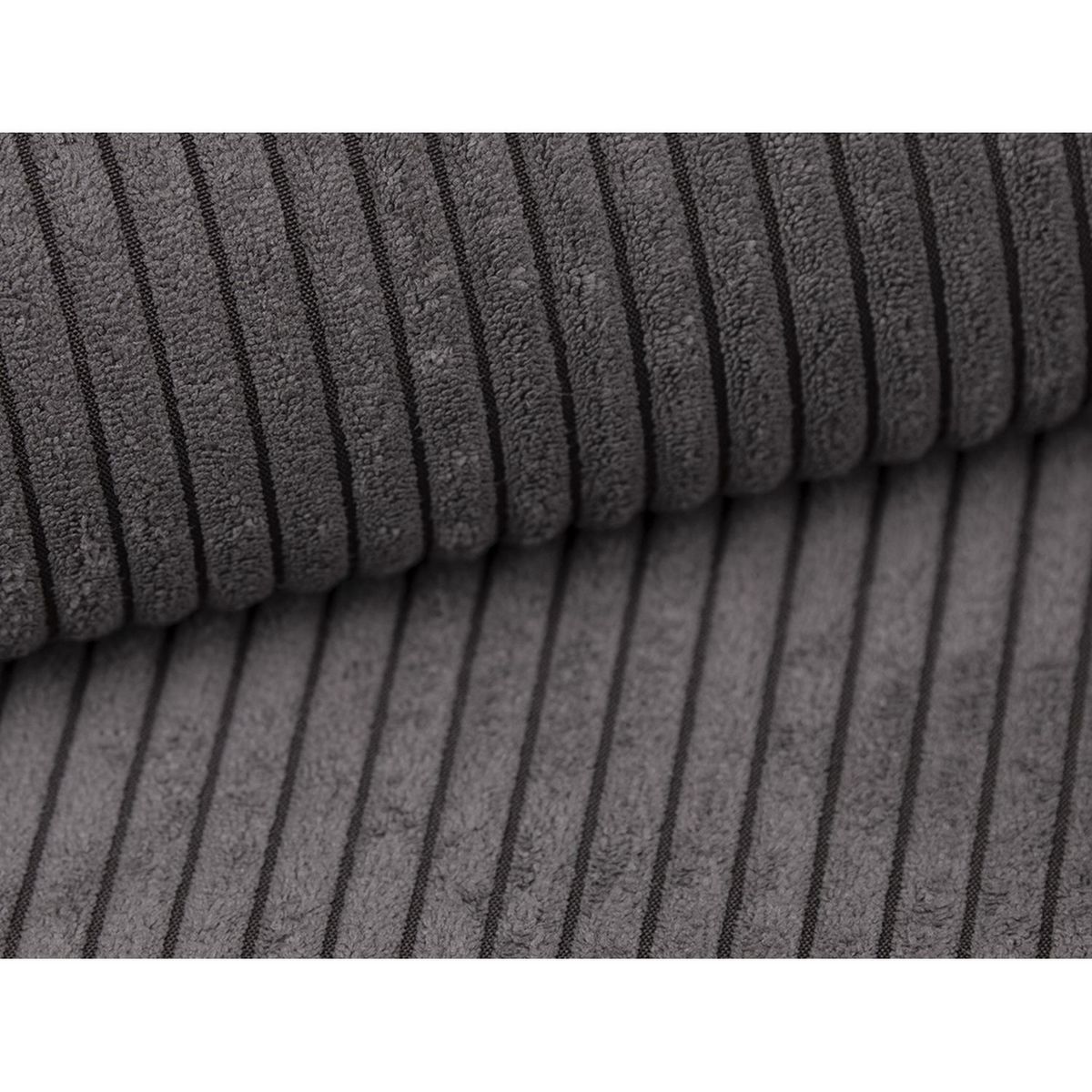 Pouf velours côtelé  DAPHNE