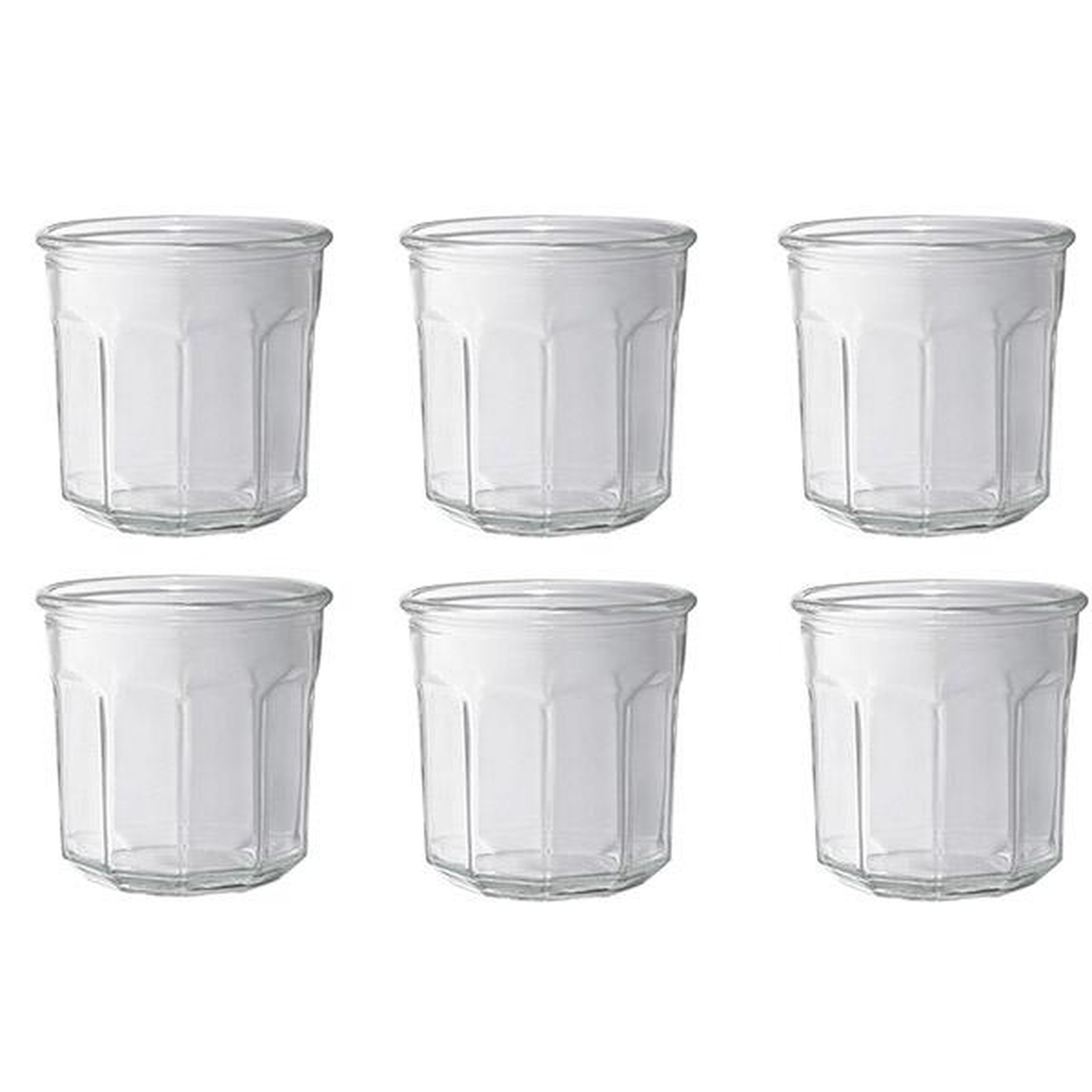 Le parfait Lot de 6 pots à confiture sans couvercle 324ml - 900551