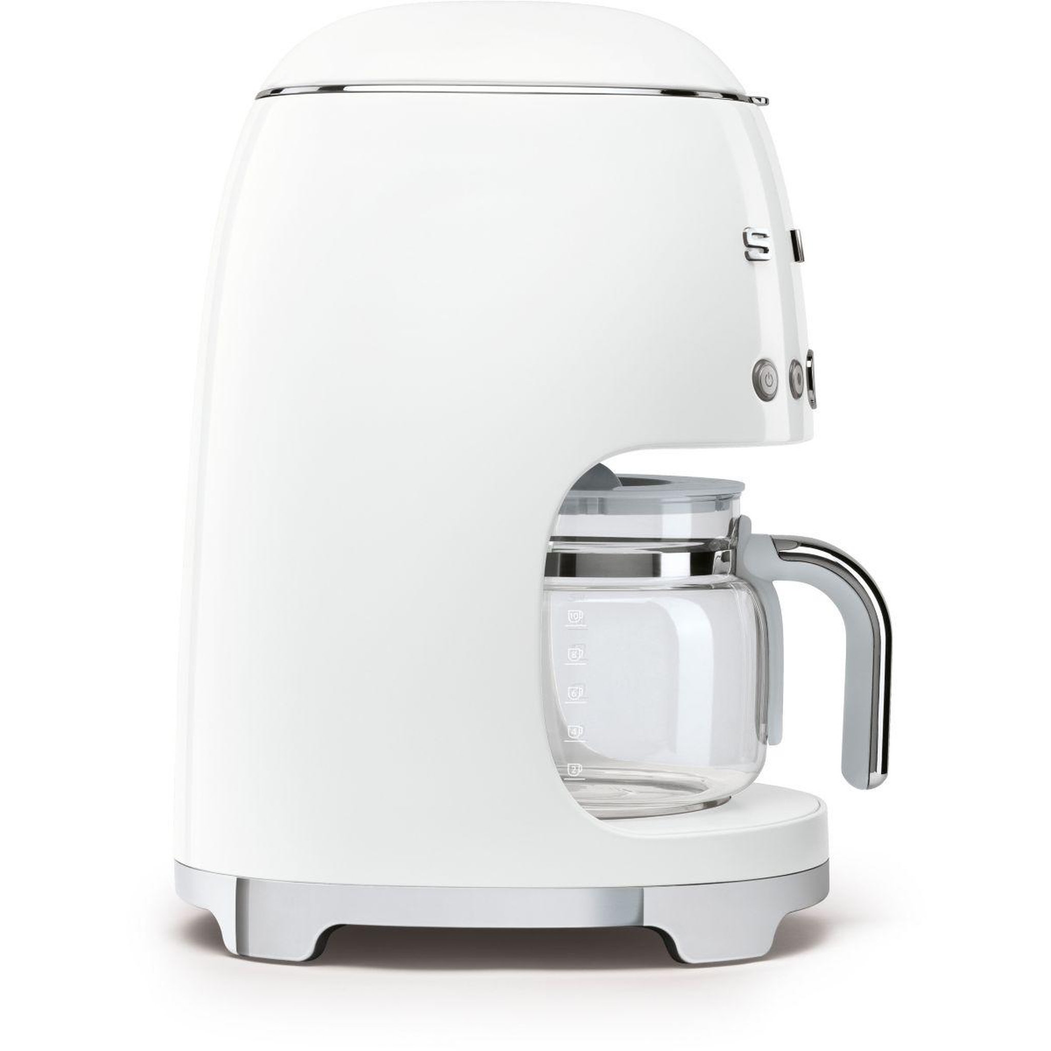 Voir la diapositive 4 : SMEG Cafetière filtre dcf02wheu blanc