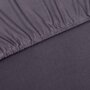 VIDAXL Housse extensible de canape Anthracite Jersey de polyester