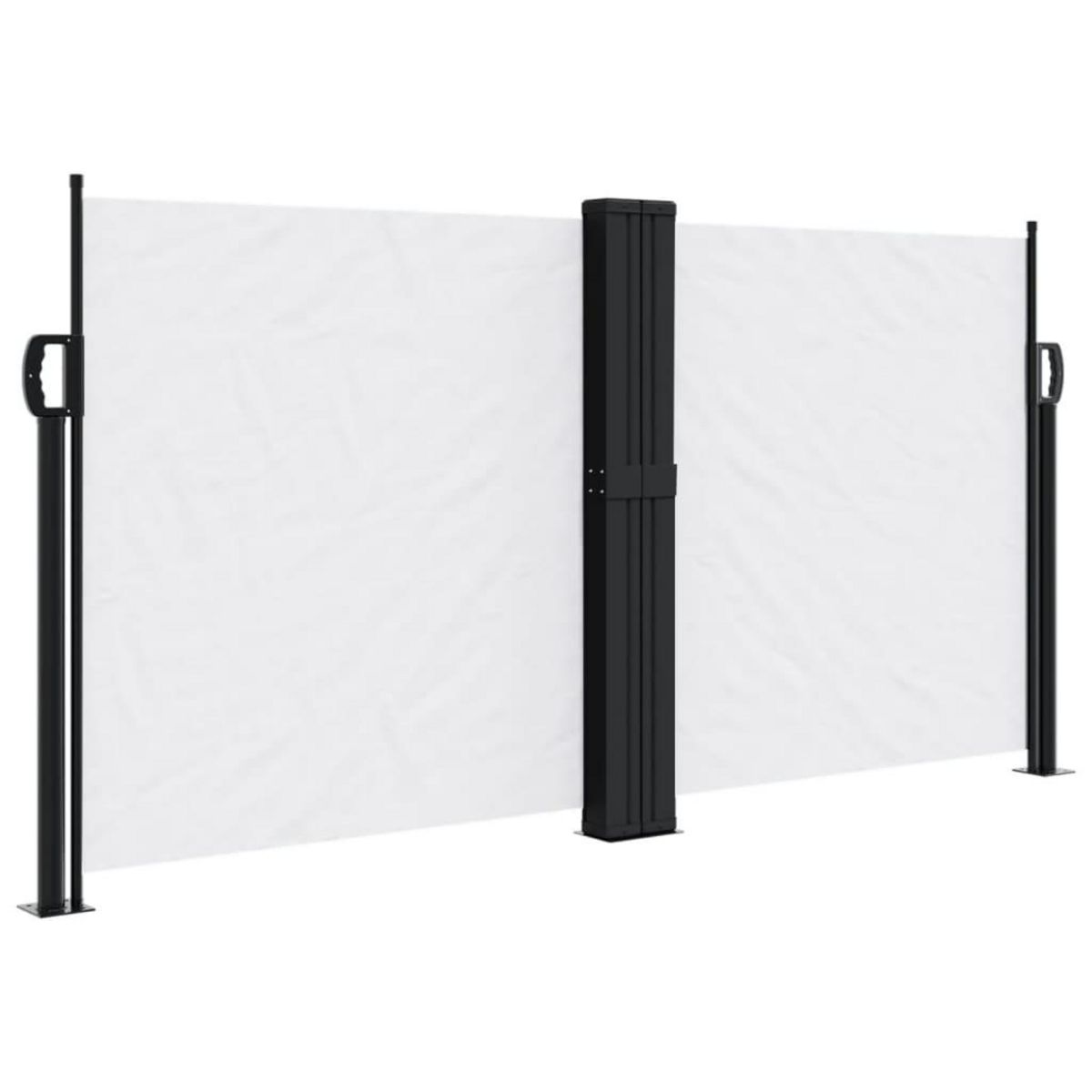 VIDAXL Auvent lateral retractable blanc 120x600 cm