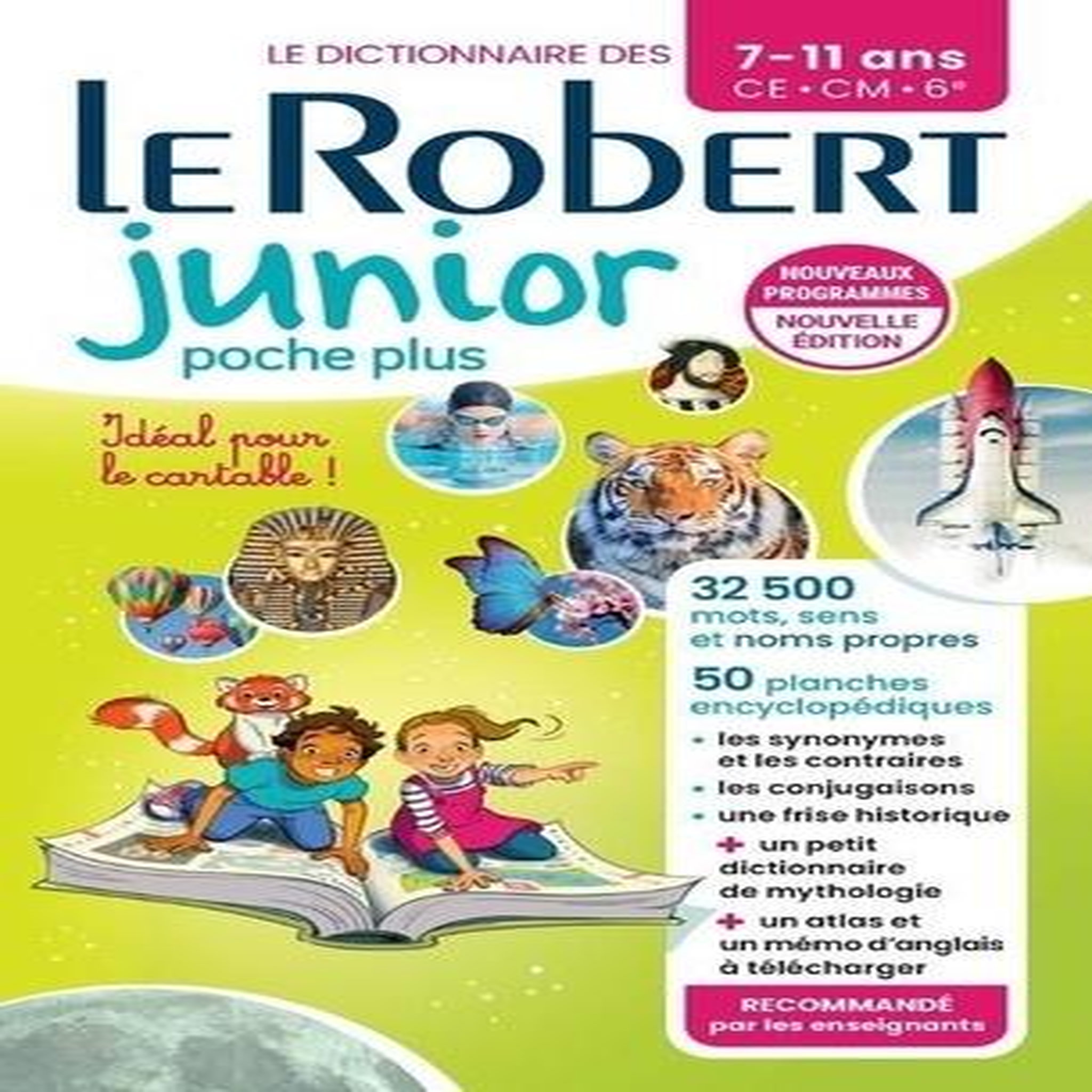 LE ROBERT JUNIOR POCHE +. LE DICTIONNAIRE DES 7-11 ANS, EDITION ACTUALISEE, Le Robert