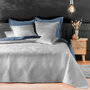 Voir la diapositive 1 : Paris Prix Couvre-Lit & 2 Housses de Coussin  Solange  220x240cm Gris