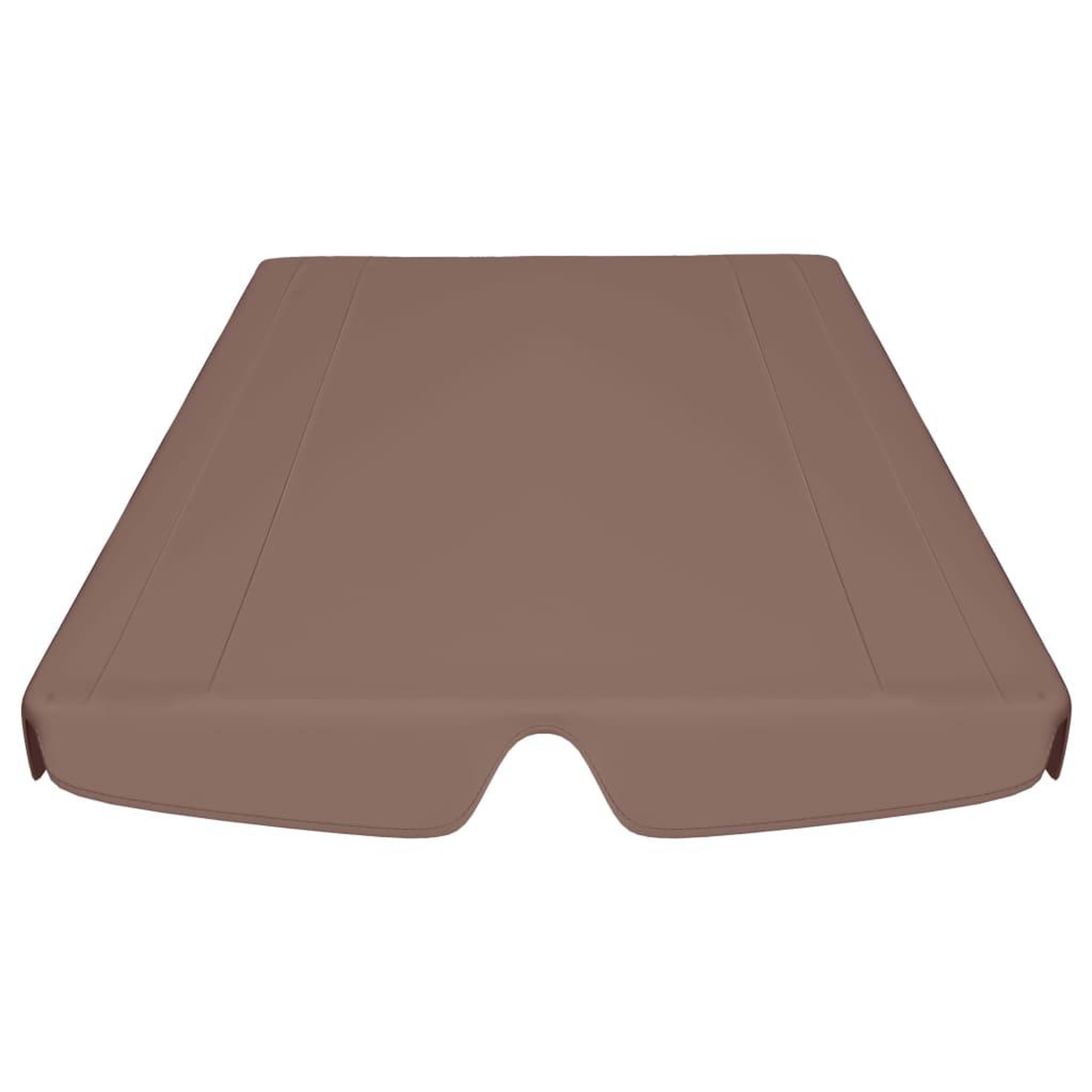 Voir la diapositive 4 : VIDAXL Toit de rechange de balançoire marron 150/130x105/70 cm