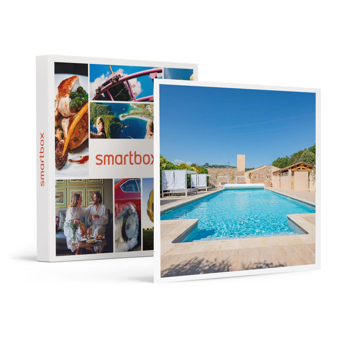 Smartbox 3 jours de luxe en hôtel 5* avec dîner, champagne, massage, spa et golf près d'Aix-en-Provence - Coffret Cadeau Séjour