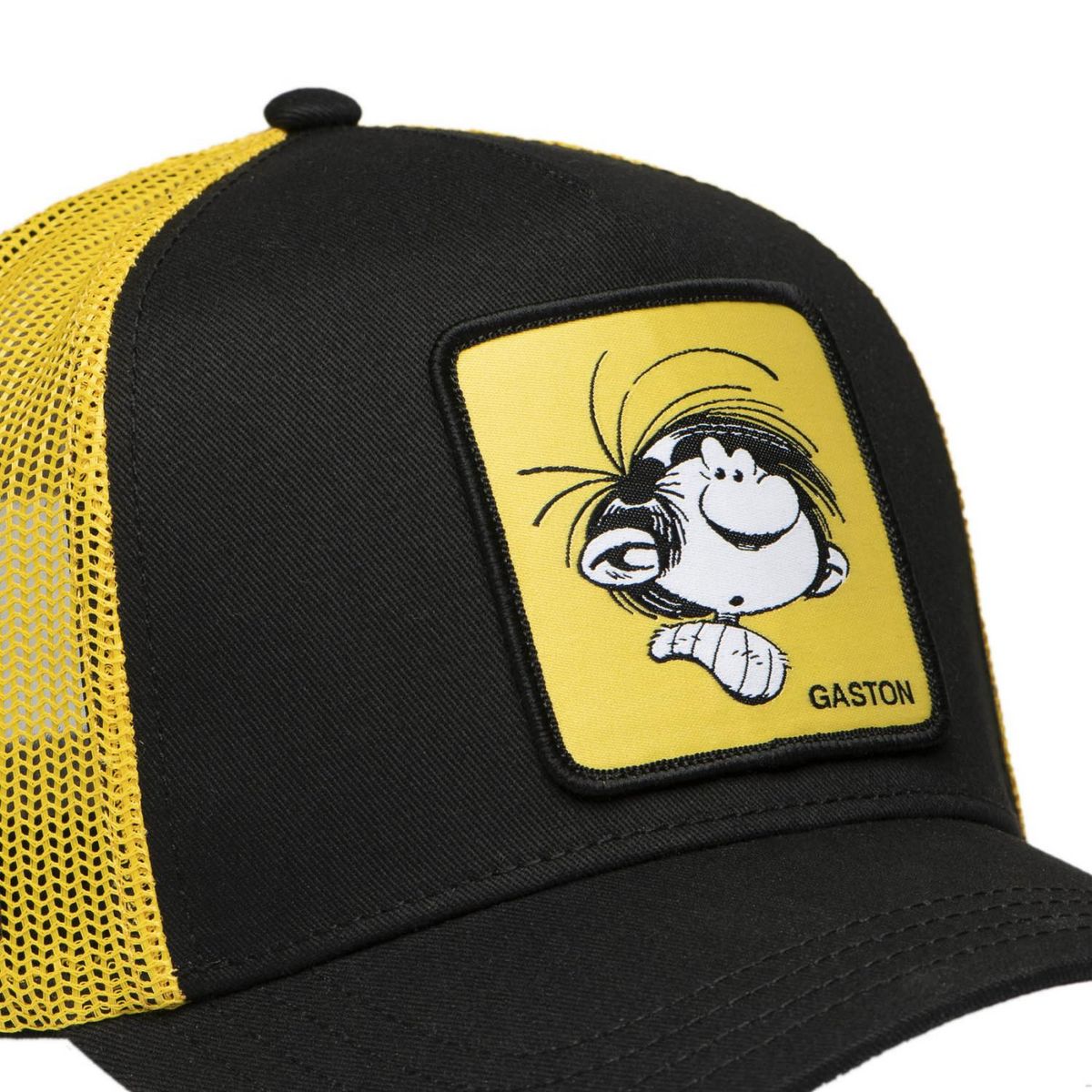 CAPSLAB Casquette trucker avec filet Gaston Lagaffe Head