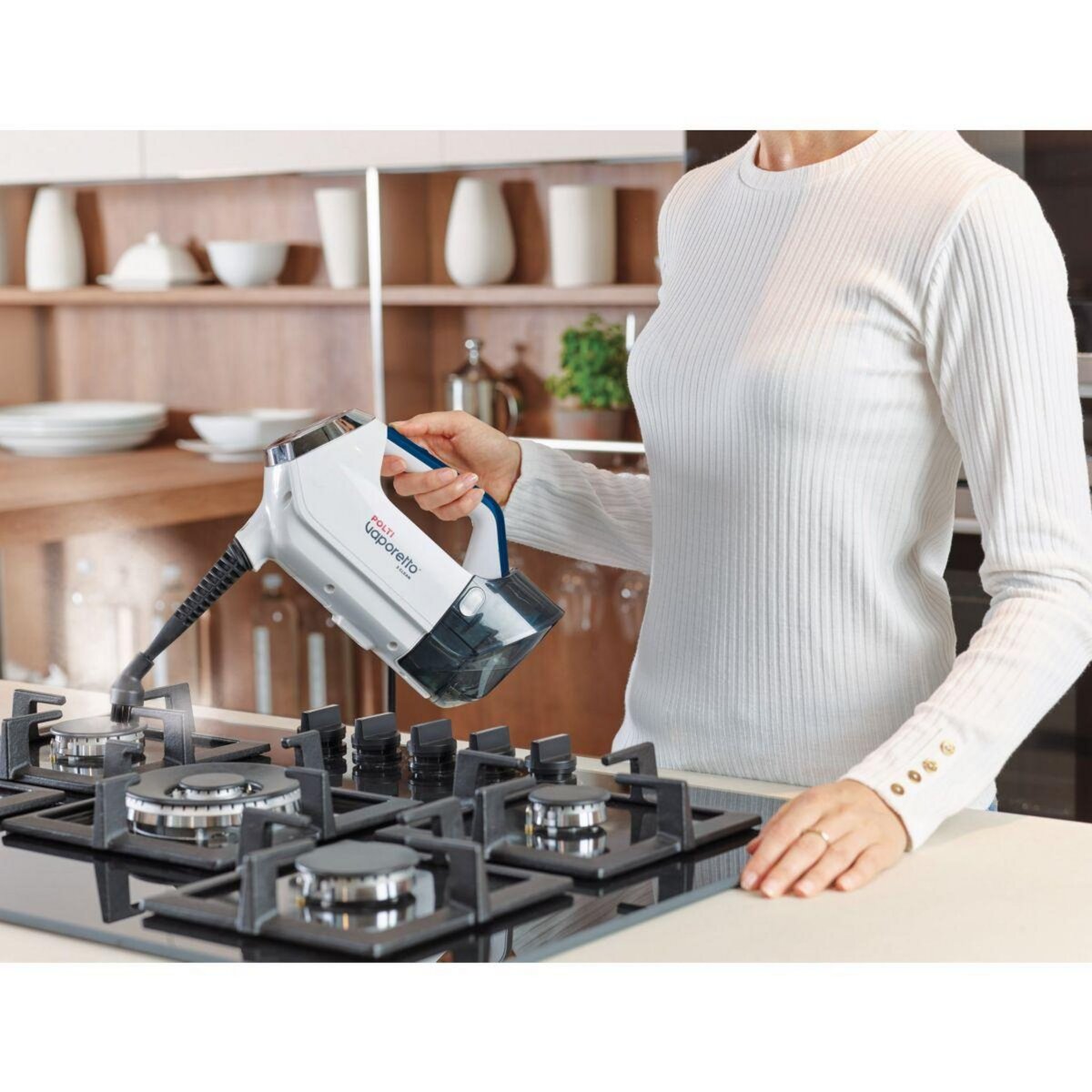 POLTI Balai vapeur Vaporetto 3 Clean Blue