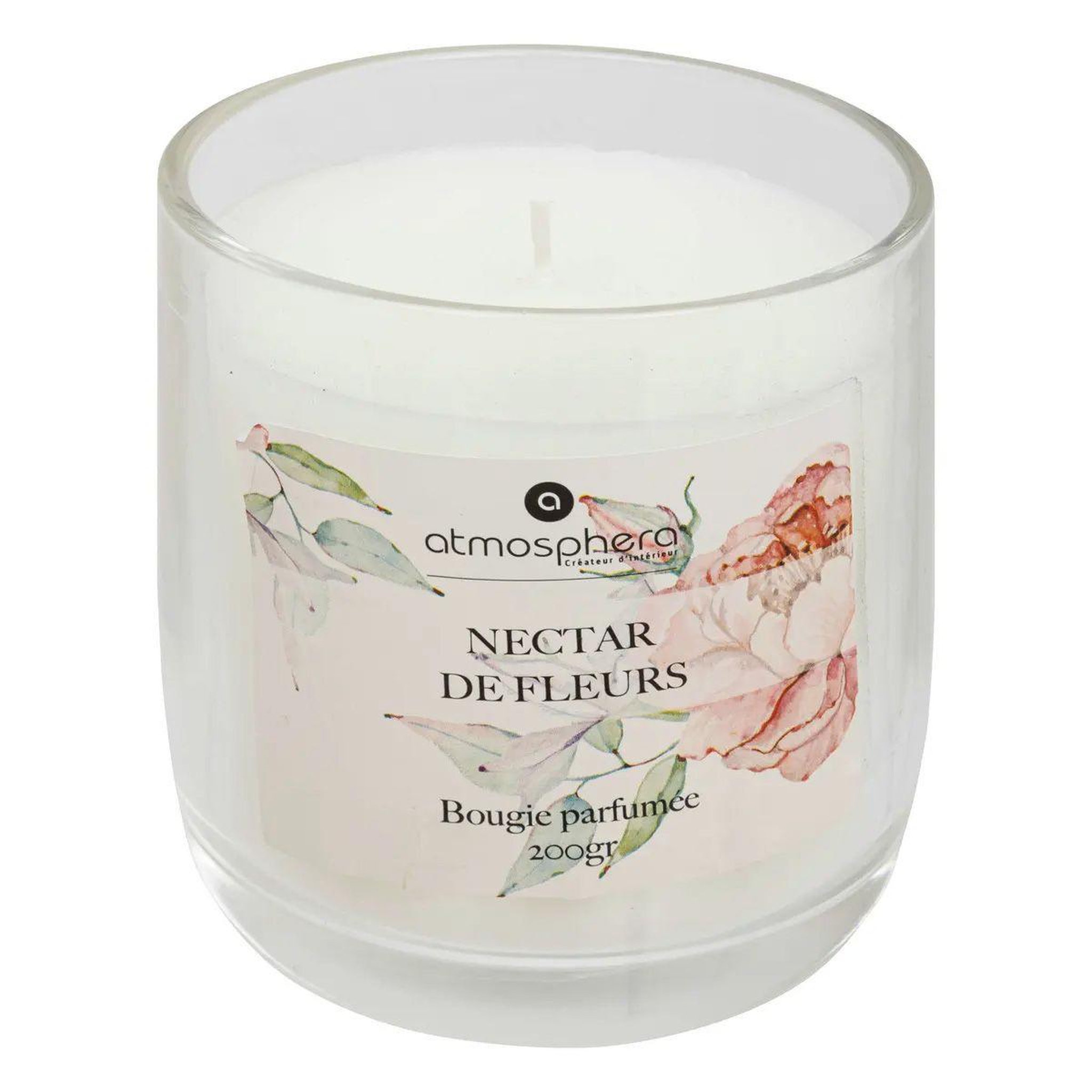 ATMOSPHERA Bougie parfumée  oudy  200g nectar de fleurs