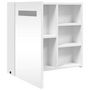 Voir la diapositive 5 : VIDAXL Armoire de salle de bain à miroir avec LED blanc 60x13x52 cm