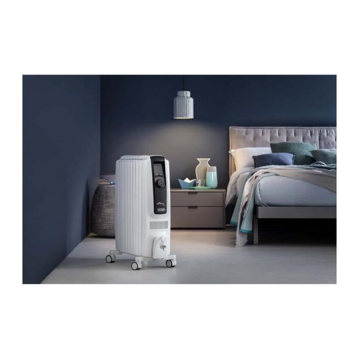 DELONGHI Radiateur bain d'huille Dragon4 Pro DELONGHI - 2000W - Technologie Real Energy - Fonction ECO - Thermostat ambiance et sécurit