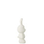 Voir la diapositive 2 : Paris Prix Statuette Lapin en Résine  Eddy  36cm Blanc