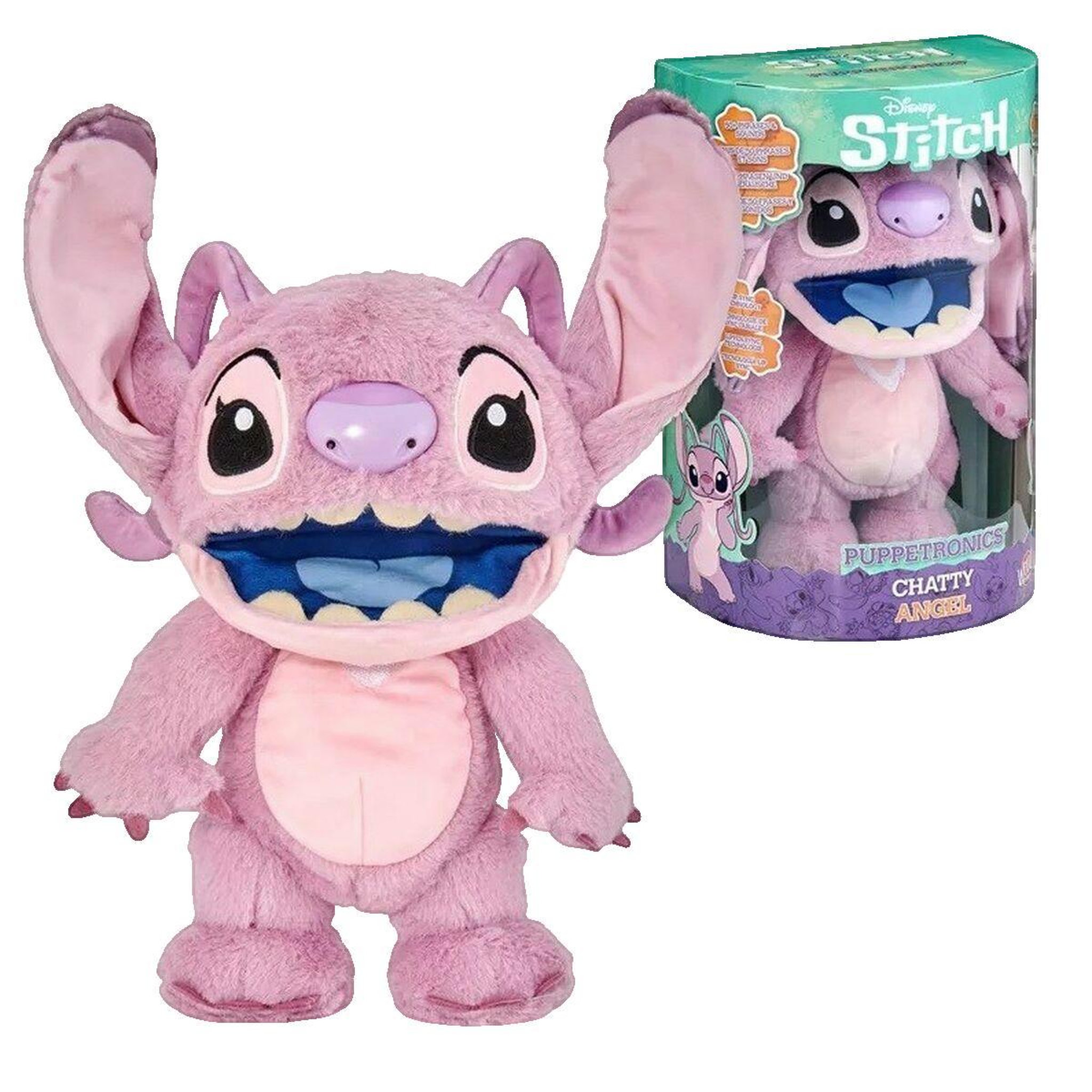 WOW STUFF Peluche interactive Wow-Stuff Chatty Angel rose