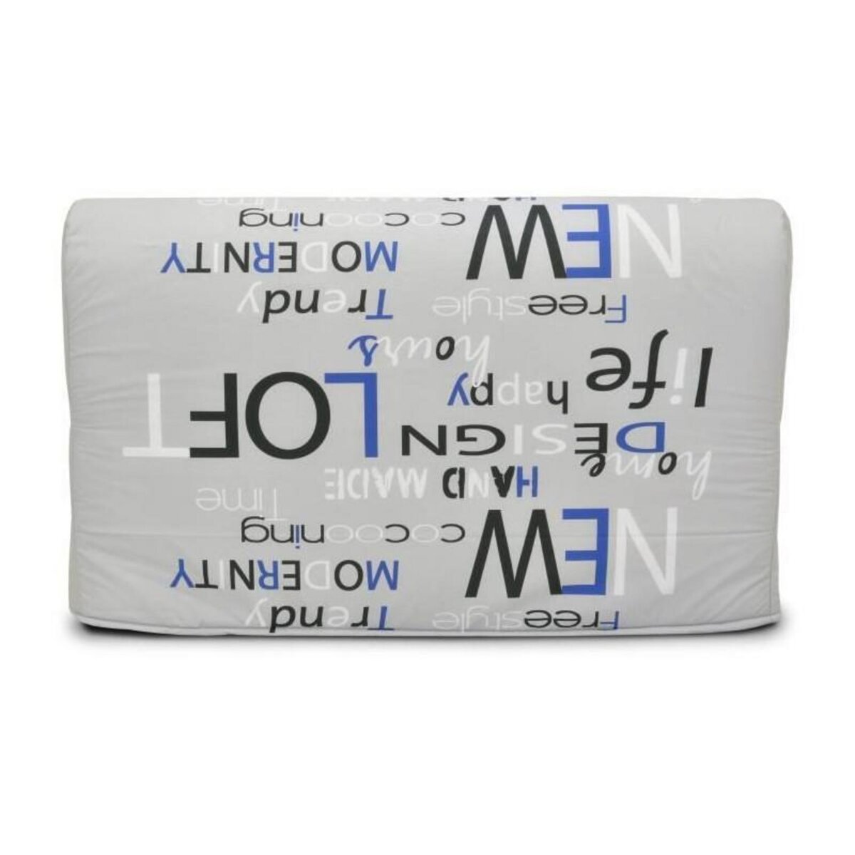 GRUHIER Banquette BZ - Tissu Anthracite - L143 x P97 x H89cm - Joe