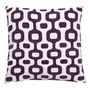 Voir la diapositive 1 : ATMOSPHERA Housse de coussin chenille 40x40 violet