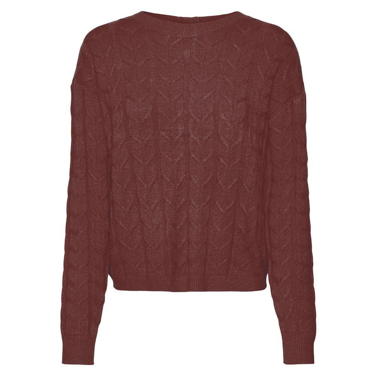 Vero Moda Pull Bordeaux Femme Vero Moda Tilda