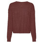 Voir la diapositive 1 : Vero Moda Pull Bordeaux Femme Vero Moda Tilda