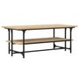 Voir la diapositive 2 : VIDAXL Table basse Chene sonoma 100x50x40 cm Bois d'ingenierie