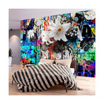 Paris Prix Papier Peint  Urban Lily. Coloris disponibles : Multicolore