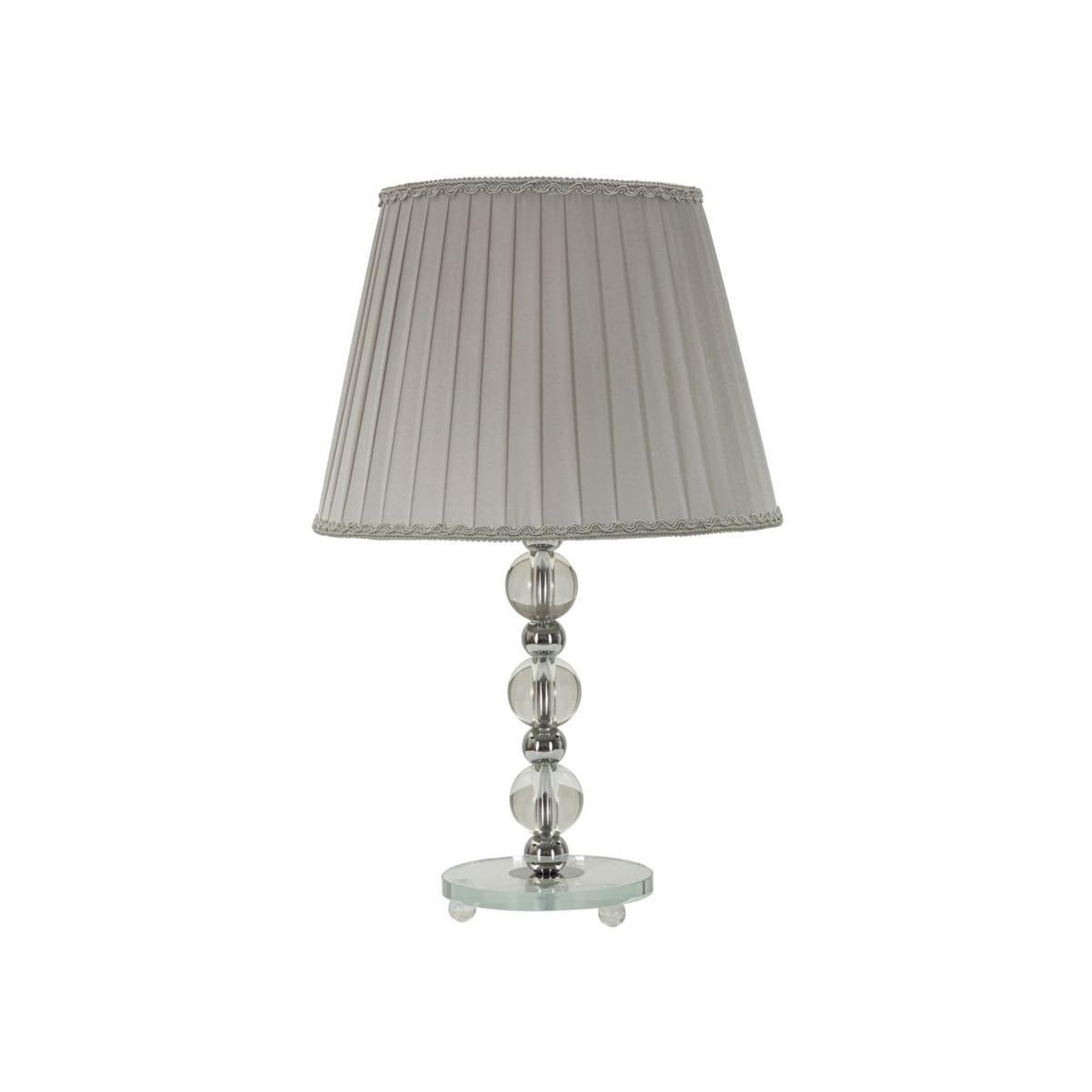Paris Prix Lampe à poser en métal  tolly  48cm argent