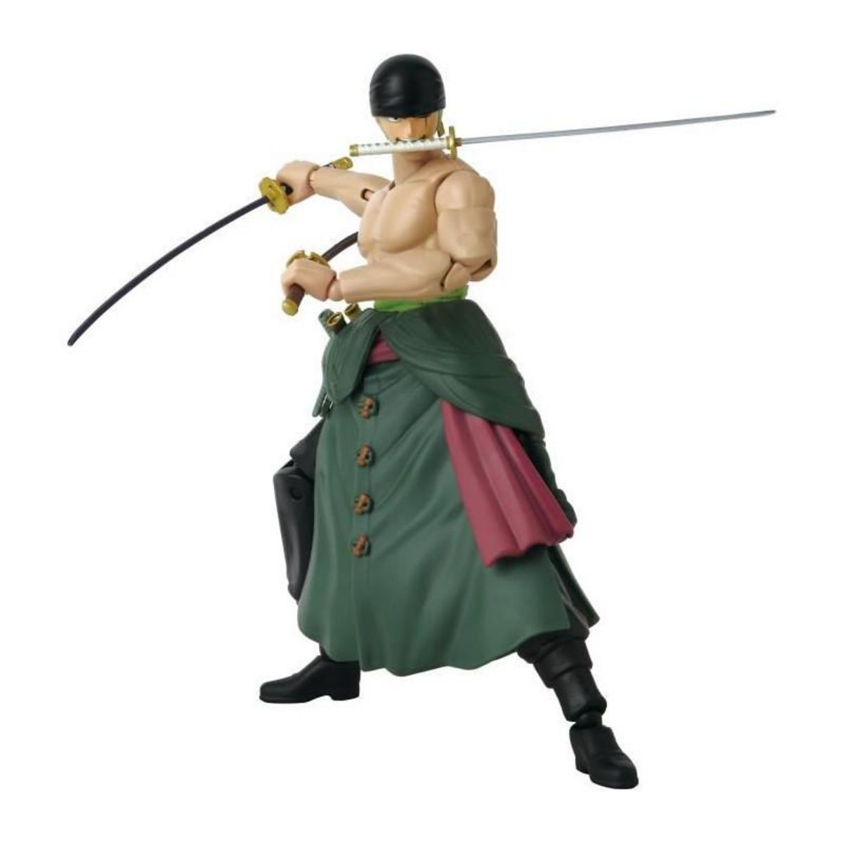 BANDAI Figurine Bandai Ani One Piece Roronoa Zoro Three Sword Style
