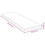 Voir la diapositive 5 : VIDAXL Etagere murale 60x20x1,5 cm bambou