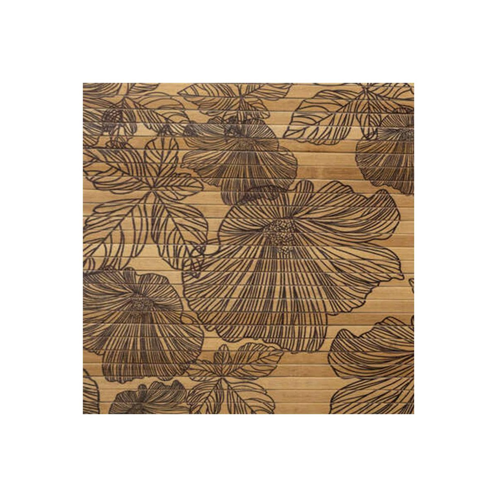 Voir la diapositive 3 : FIVE Tapis de salle de bain  blackflora  50x80cm beige