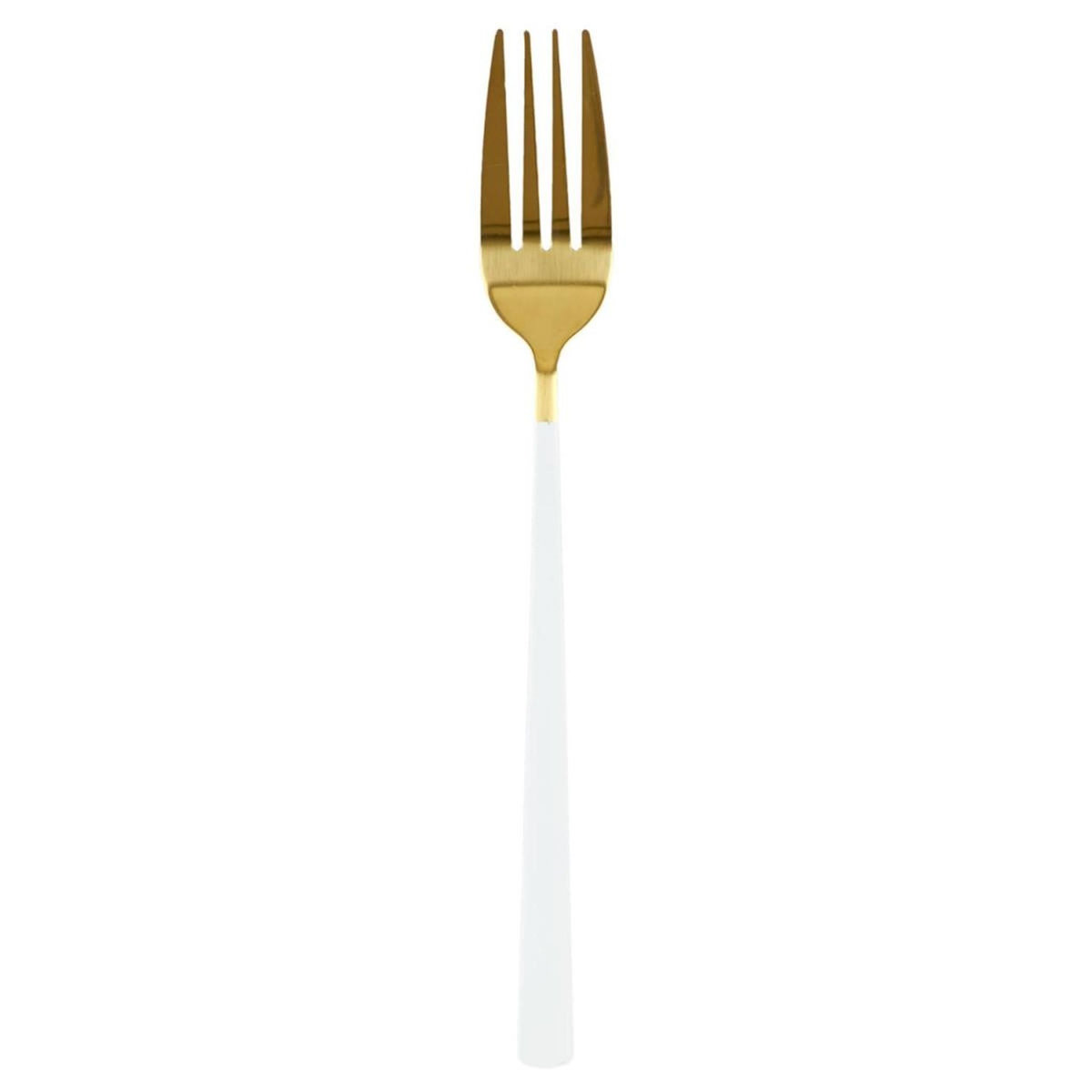 Paris Prix Ménagère 16 Pièces  Repas  25cm Blanc & Or