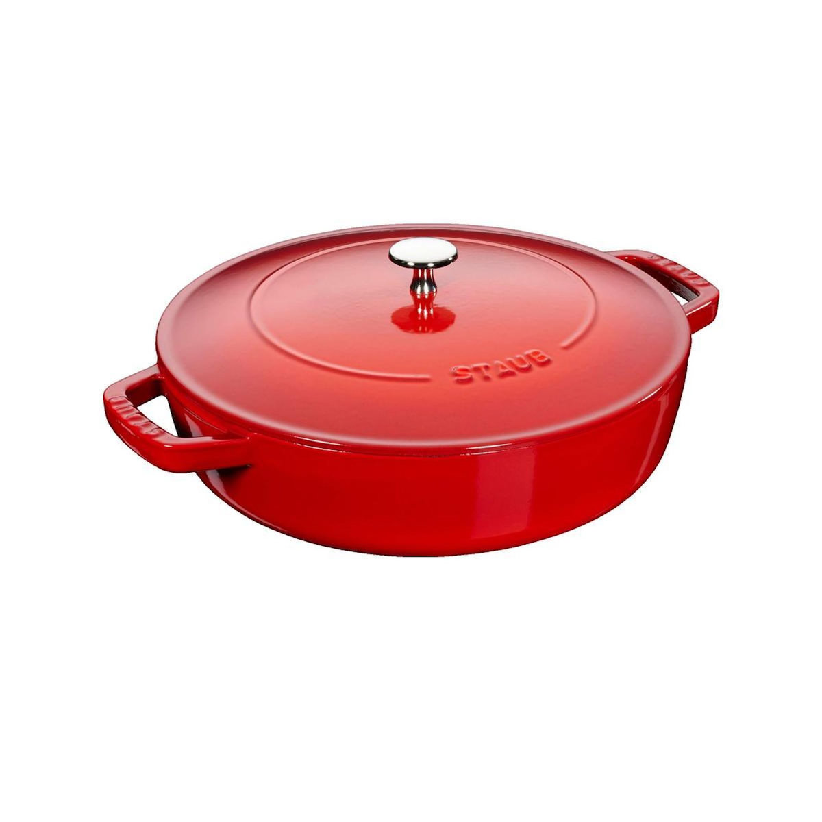 Staub Cocotte Staub 24 cm Cerise en fonte émaillée