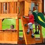 Voir la diapositive 9 : PRAGMA Aire de jeux avec tour et  toboggan - Bois - H2m40 - Atlantic